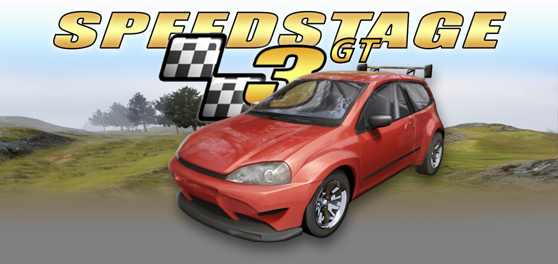 SpeedStage Rally Racing Banner